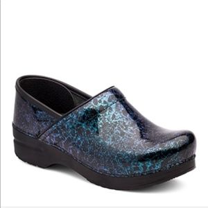Dansko Professional Cosmic Patent Leather Clogs 40